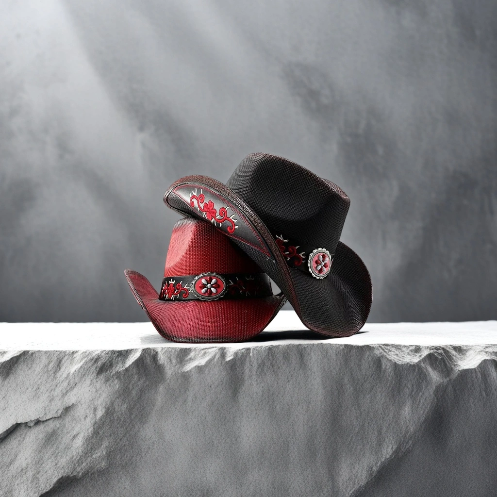 Denim hat, decorative strap, clothing belt, straw hat strap, retro ethnic style detail image 2