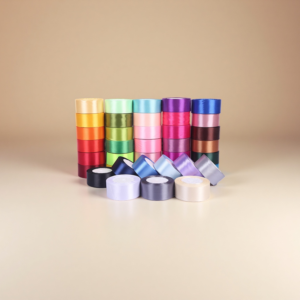 diy polyester webbing, rose decoration, ribbon, satin ribbon, cake, gift packaging, decoration, satin ribbon