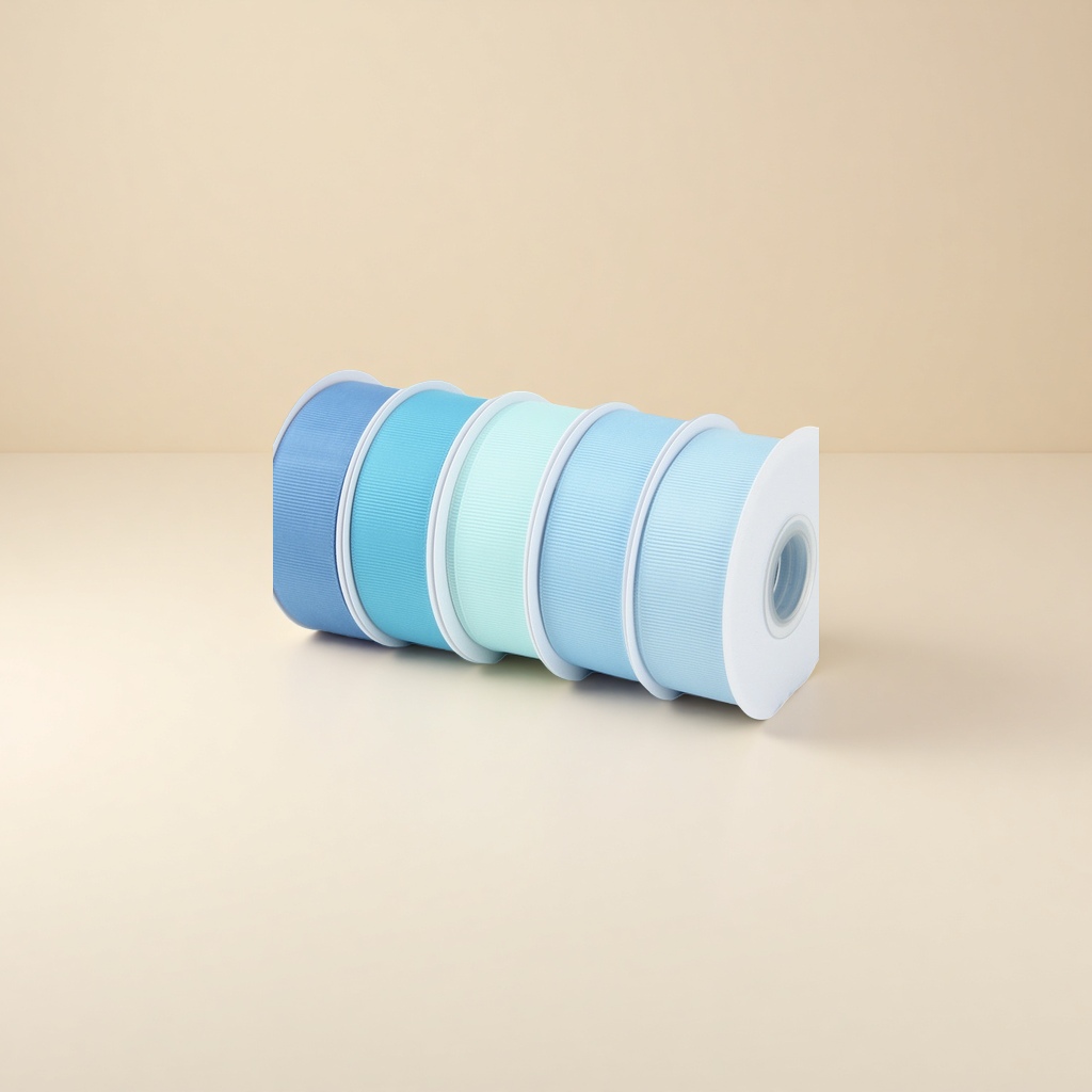 Polyester ribbed webbing packaging webbing jewelry accessories details Picture