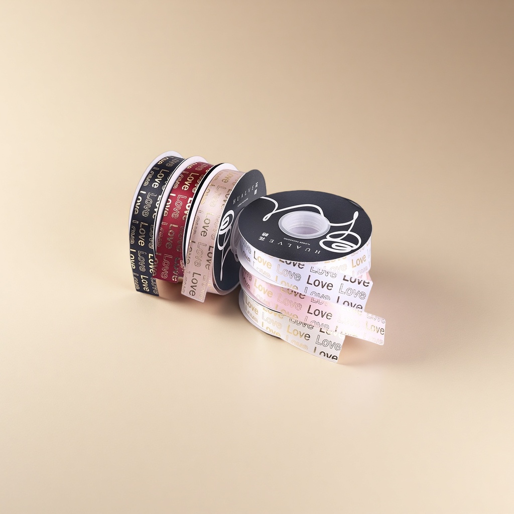 Flower packaging webbing, gift ribbon packaging, webbing accessories, gift packaging tape Application Scenario