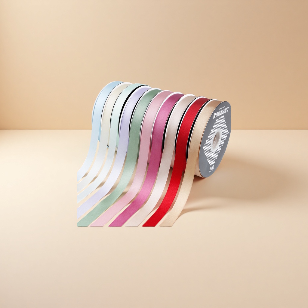 Ribbon, flower cake box, packaging, decorative ribbons, handmade ribbons, silk ribbons, bows details Picture