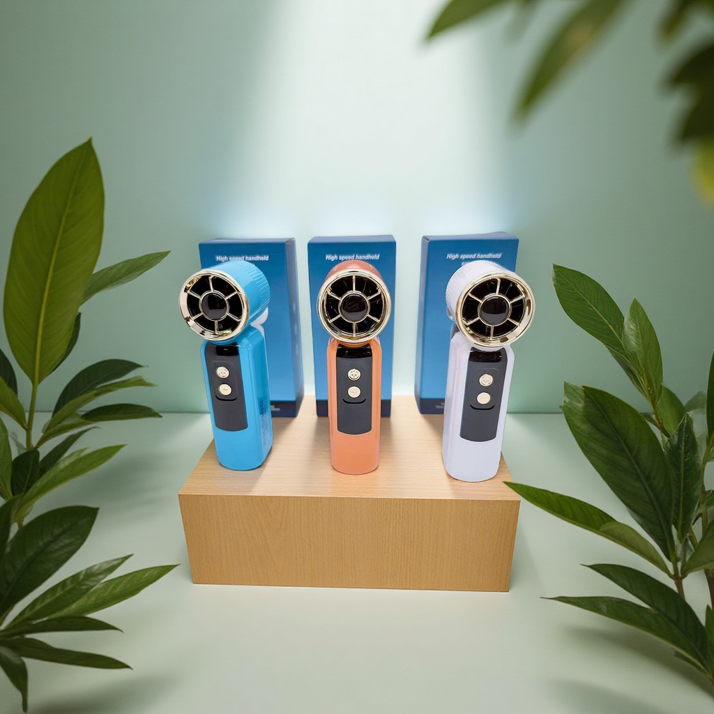 2026 New ice pack Mini Fan handheld portable mini Fan Cooling wonder details Picture