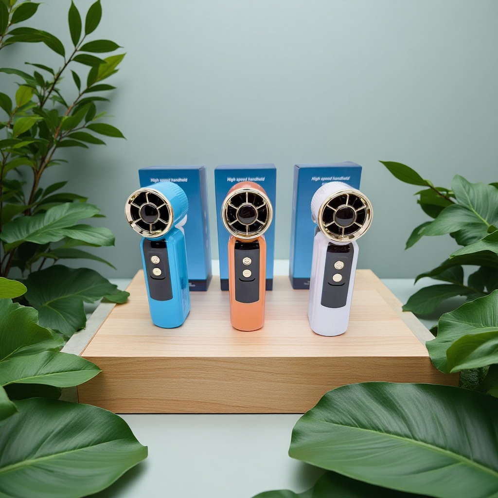 2026 New ice pack Mini Fan handheld portable mini Fan Cooling wonder Specification image