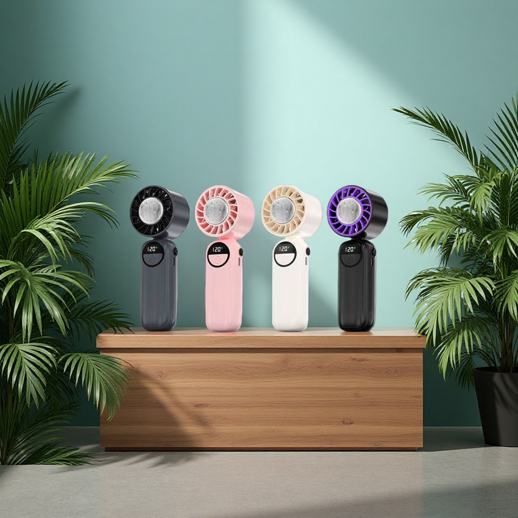 2026 New Ice Pack Mini Fan Handheld Portable Mini Fan Cooling Wonder 2 Specification image
