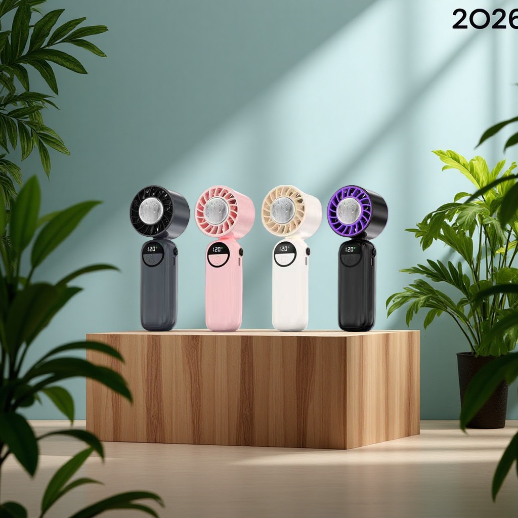 2026 New Ice Pack Mini Fan Handheld Portable Mini Fan Cooling Wonder 2 details Picture