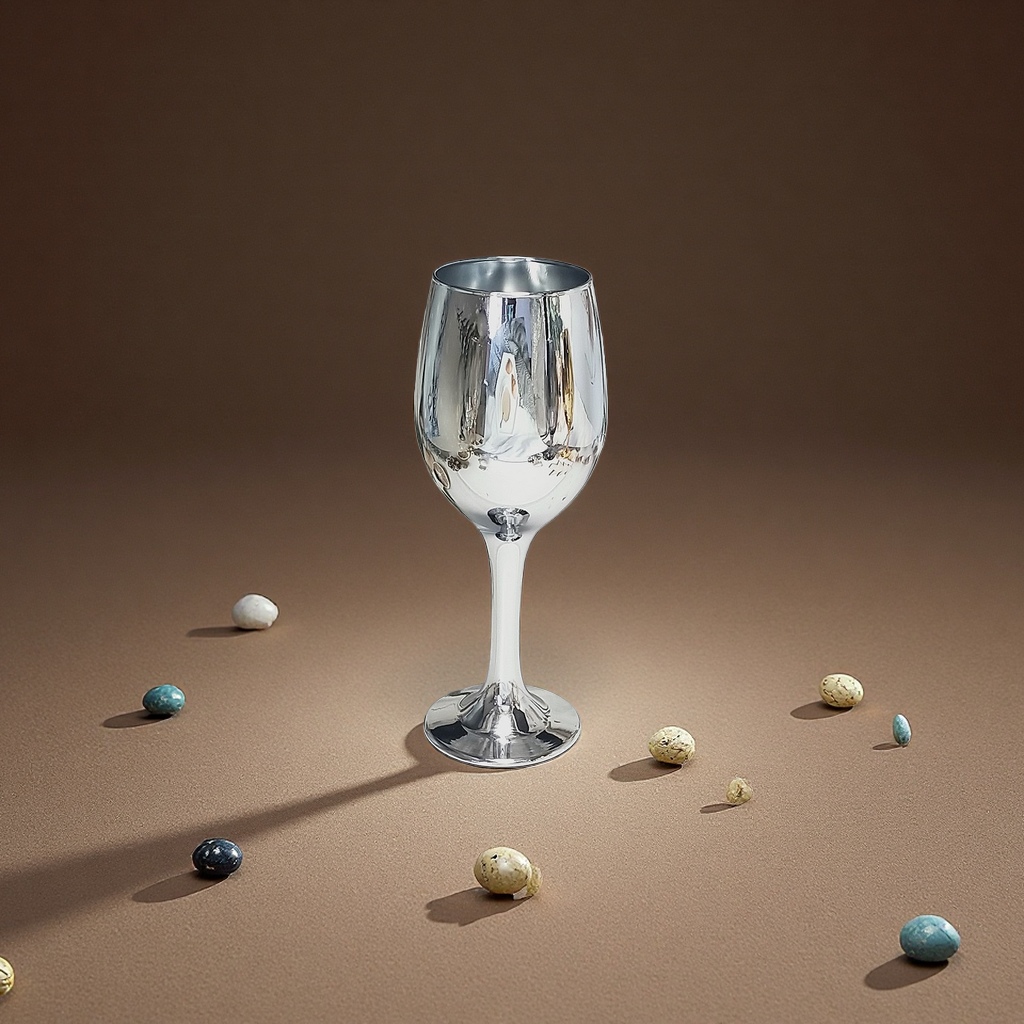 Factory wholesale electroplated highball glasses, gilded glass wine glasses, lead-free calcium carbonate craft wine glasses Application Scenario