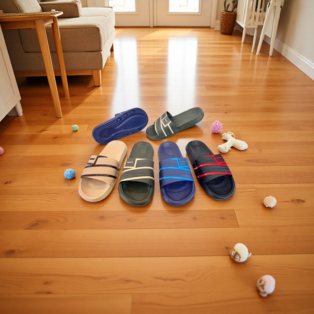 Regular style Vietnamese flip-flops for men's summer casual beach Application Scenario