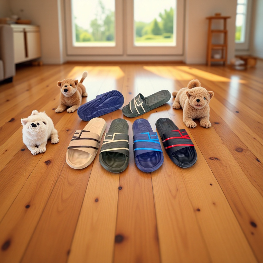 Regular style Vietnamese flip-flops for men's summer casual beach Specification image