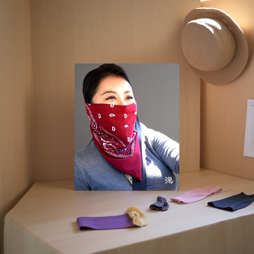 运动帽、头巾实物图