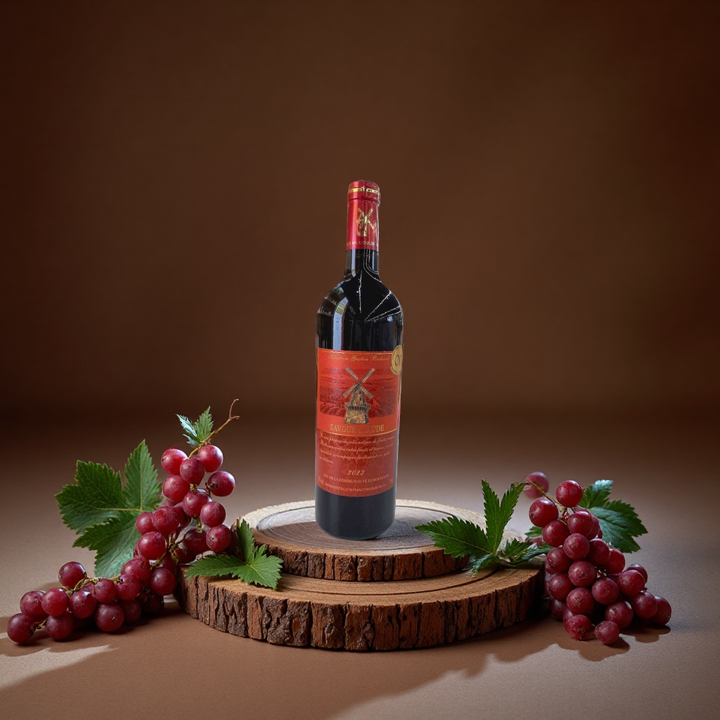 Imported French red wine, Spanish wine, Chilean Cabernet Sauvignon dry red wine, and Russian imports