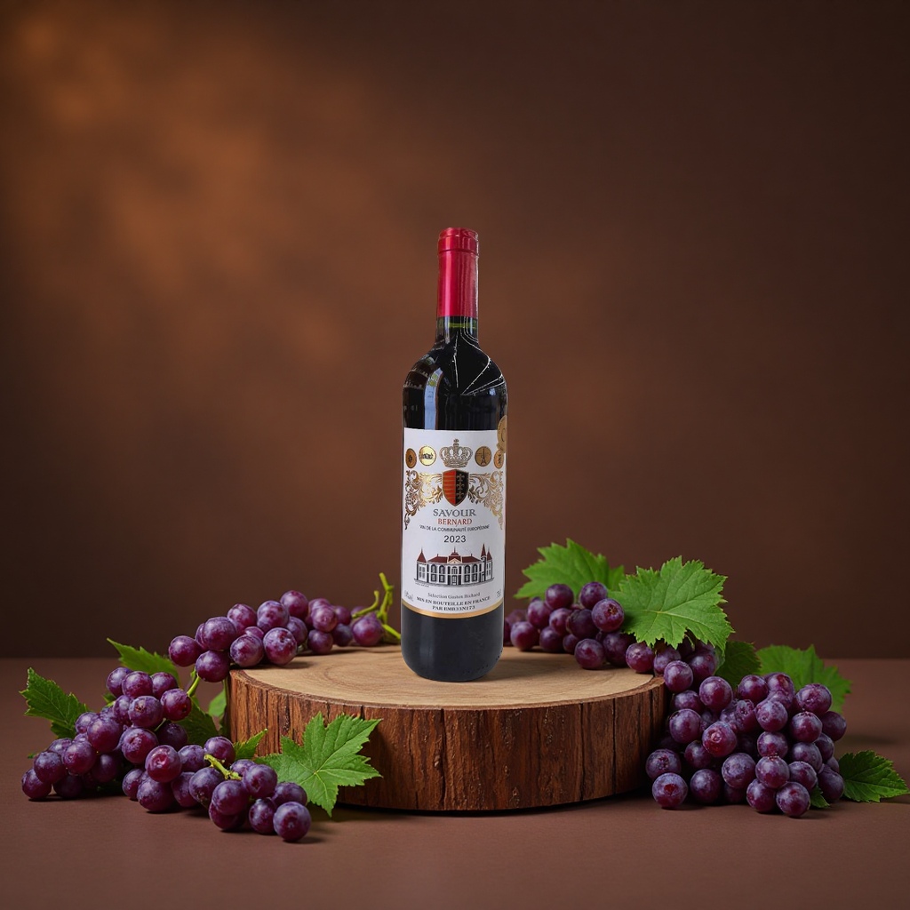 French imported presidential red wine, Spanish wine, Chilean Cabernet Sauvignon dry red, and Russian imported details Picture