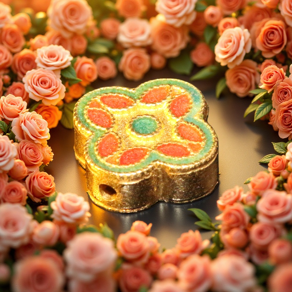 Traditional copper engraved snuff pot collection, old-fashioned snuff pot, 105536628