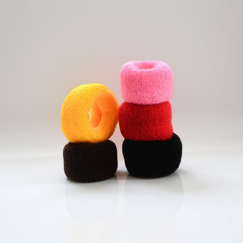 Factory direct sales of thickened, widened and thickened hair bands, knitted woolen leather covers that do not damage hair, and seamless leather bands wholesale