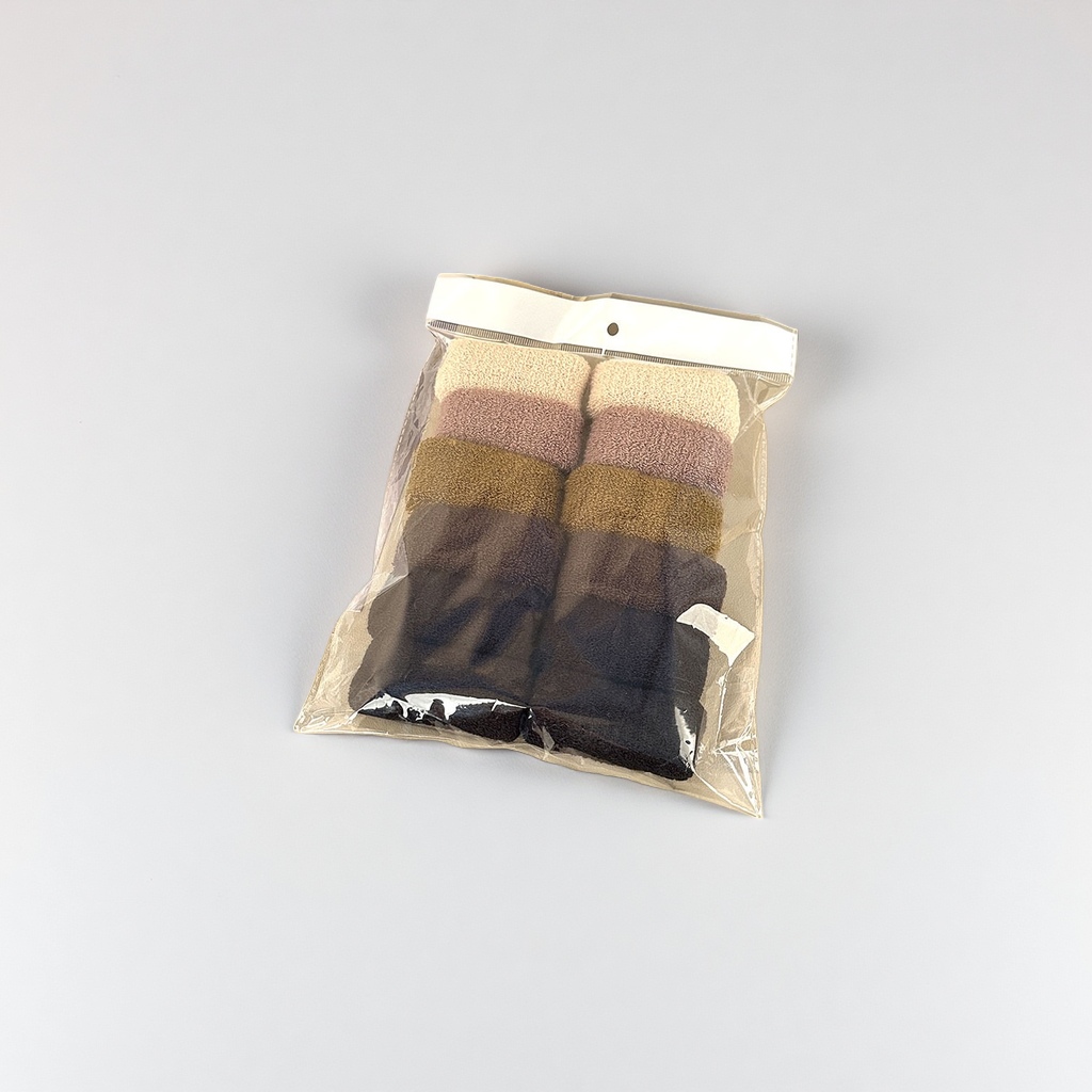 Factory direct sales of thickened, widened and thickened hair bands, knitted woolen leather covers that do not damage hair, and seamless leather bands wholesale Item Picture