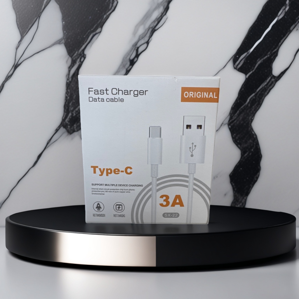 3A Type C 1米快充数据线 安卓通用高速充电线