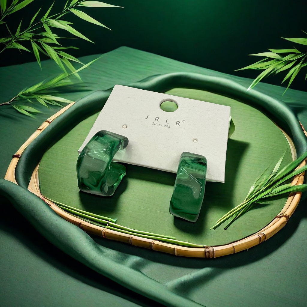 Korean-style fashionable and simple colorful earrings for women, simple and elegant earrings for women, simple and sweet accessories Specification image