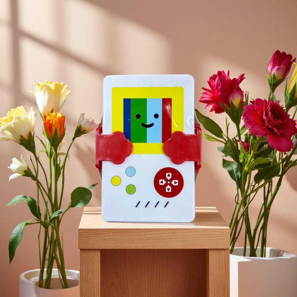Game console lunch box, portable children's lunch box, divider box, anti-spill design, cute shape details Picture