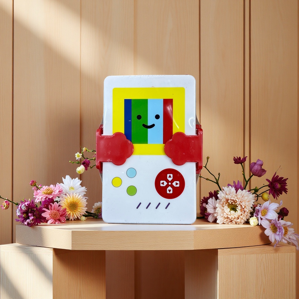 Game console lunch box, portable children's lunch box, divider box, anti-spill design, cute shape Specification image