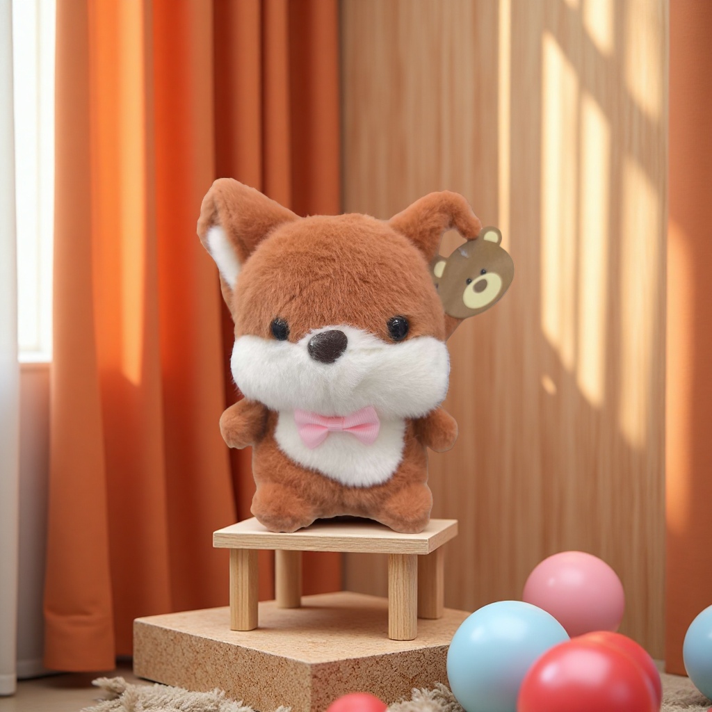 AI trendy wool felt creative toys, cute plush toys, handicrafts Application Scenario
