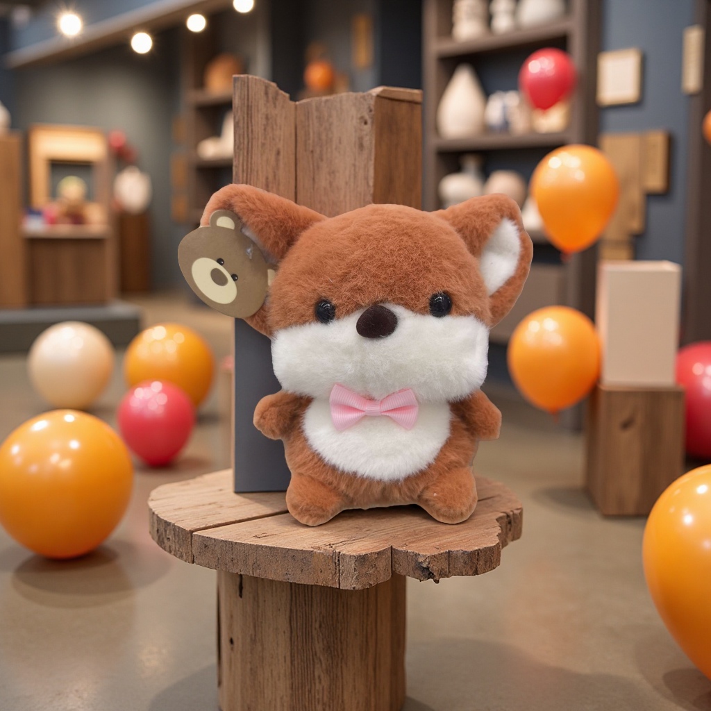 AI trendy wool felt plush toys, trendy toys, creative figurines, cute collectibles Application Scenario