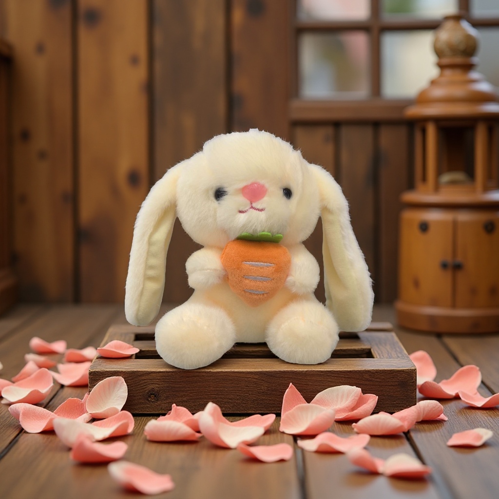 AI Trendy wool felt plush toys, trendy toys, creative figurines, cute collectibles 143630240 Application Scenario