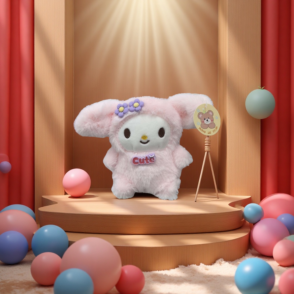 AI Trendy wool felt plush toys, trendy toys, creative figurines, cute collectibles 143936736