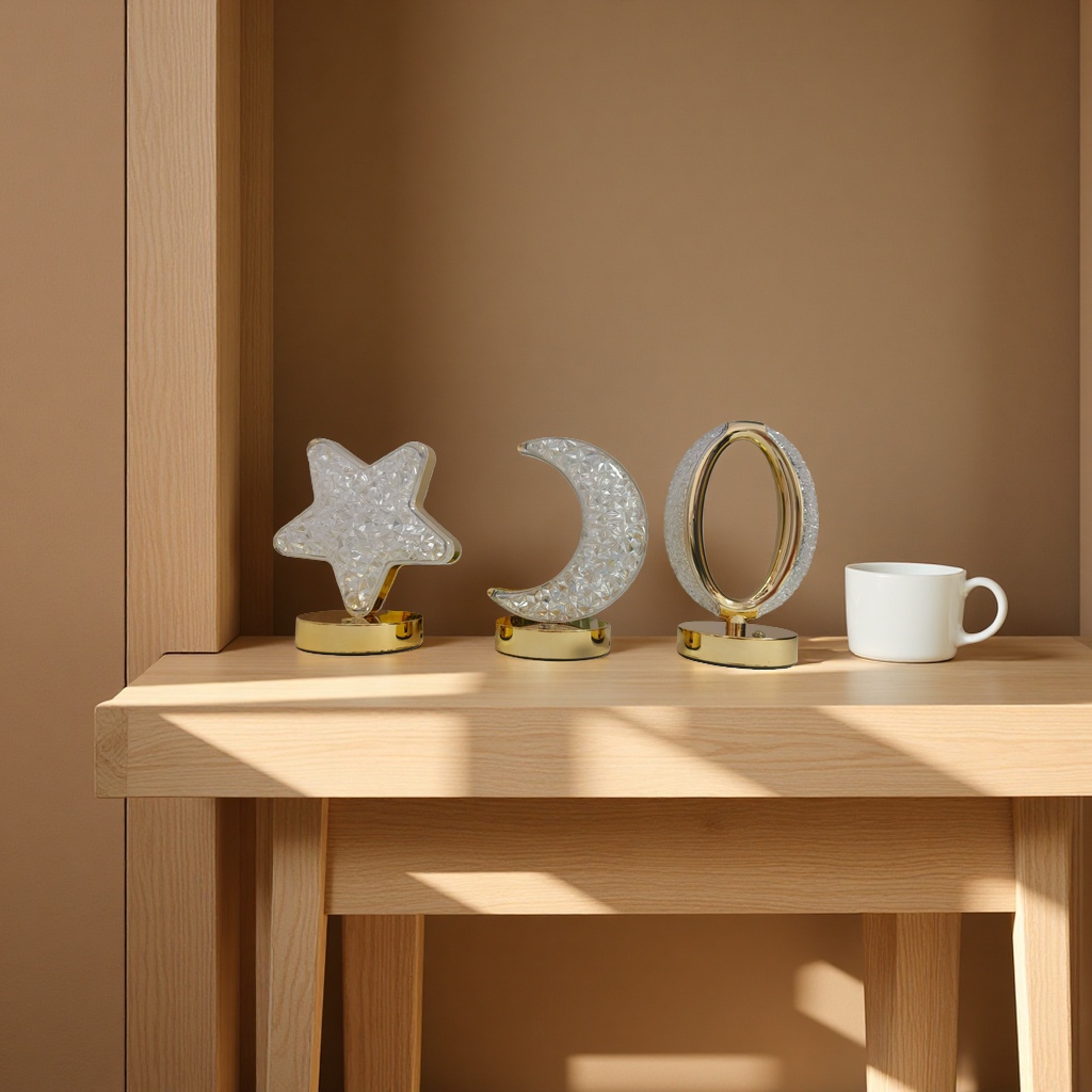 Night light, small table lamp, warm and eye-protecting night light, rechargeable portable design Specification image