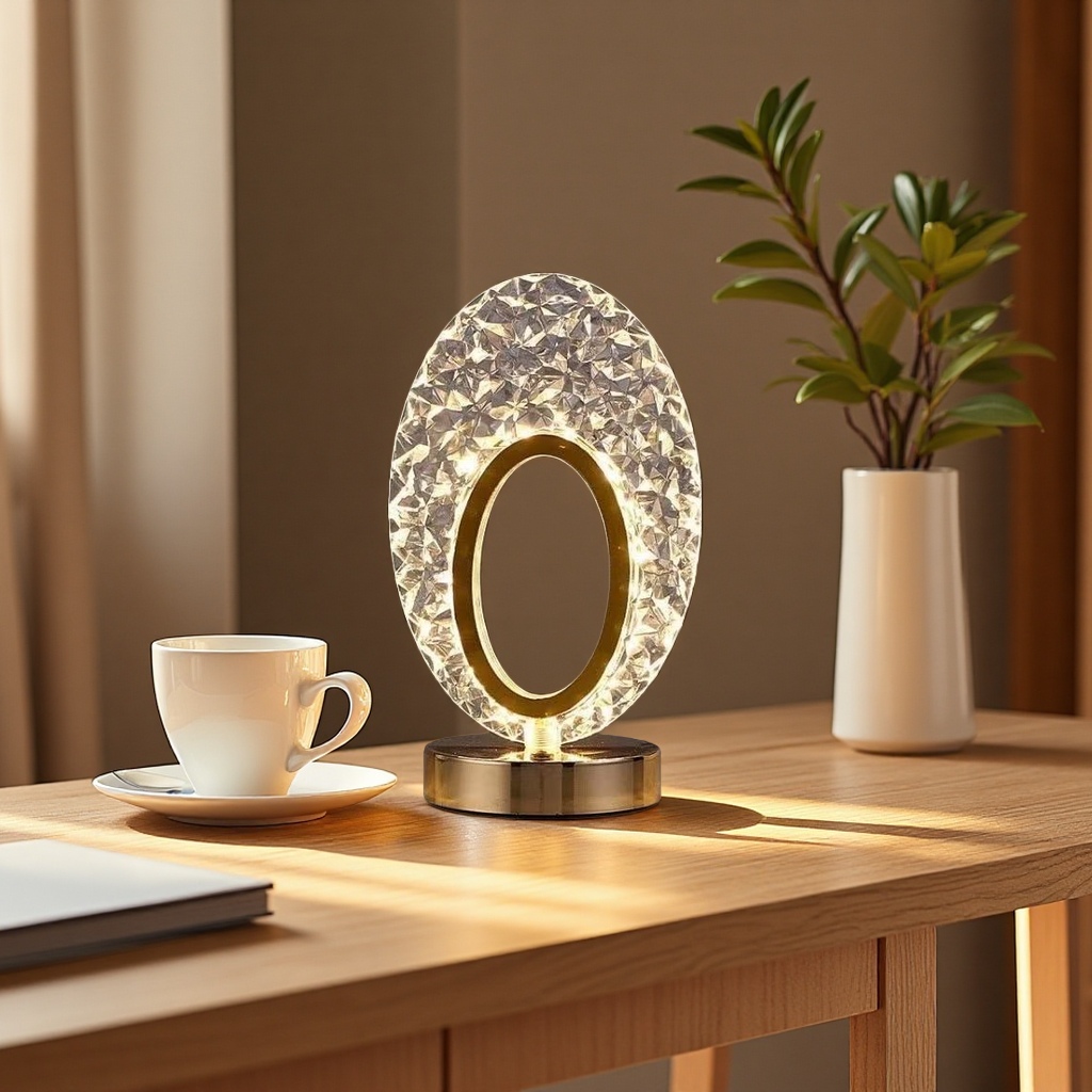 Night light, small table lamp, warm and eye-protecting night light, rechargeable portable design Item Picture