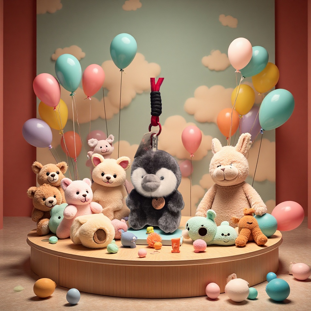 AI Trendy toys, wool felt plush toys, trendy toys, creative figurines, cute collectibles 145316651