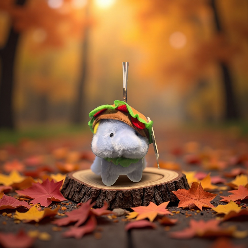 AI Trendy wool felt plush toys, trendy toys, creative figurines, cute collectibles 145830385 Specification image