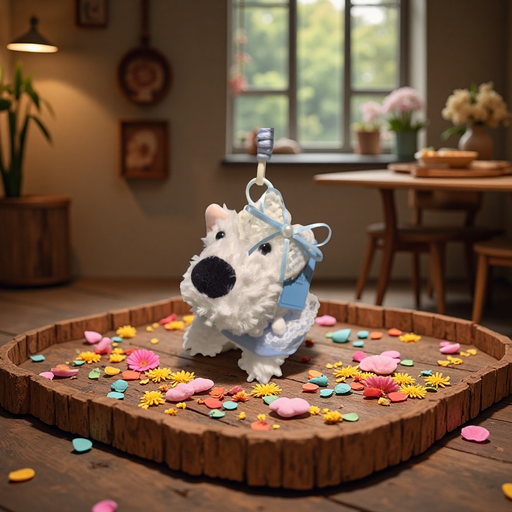 AI Trendy wool felt plush toys, trendy toys, creative figurines, cute collectibles 150246002 Specification image