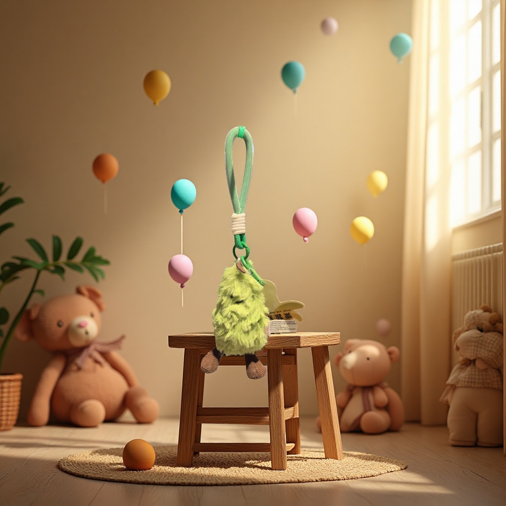 AI Trendy wool felt plush toys, trendy toys, creative figurines, cute collectibles 150501136 Application Scenario