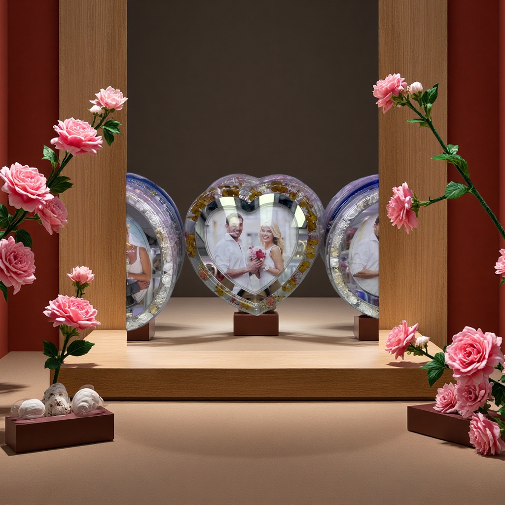 简约相框 12寸 木质边框 相片展示装饰画框 家居美化
