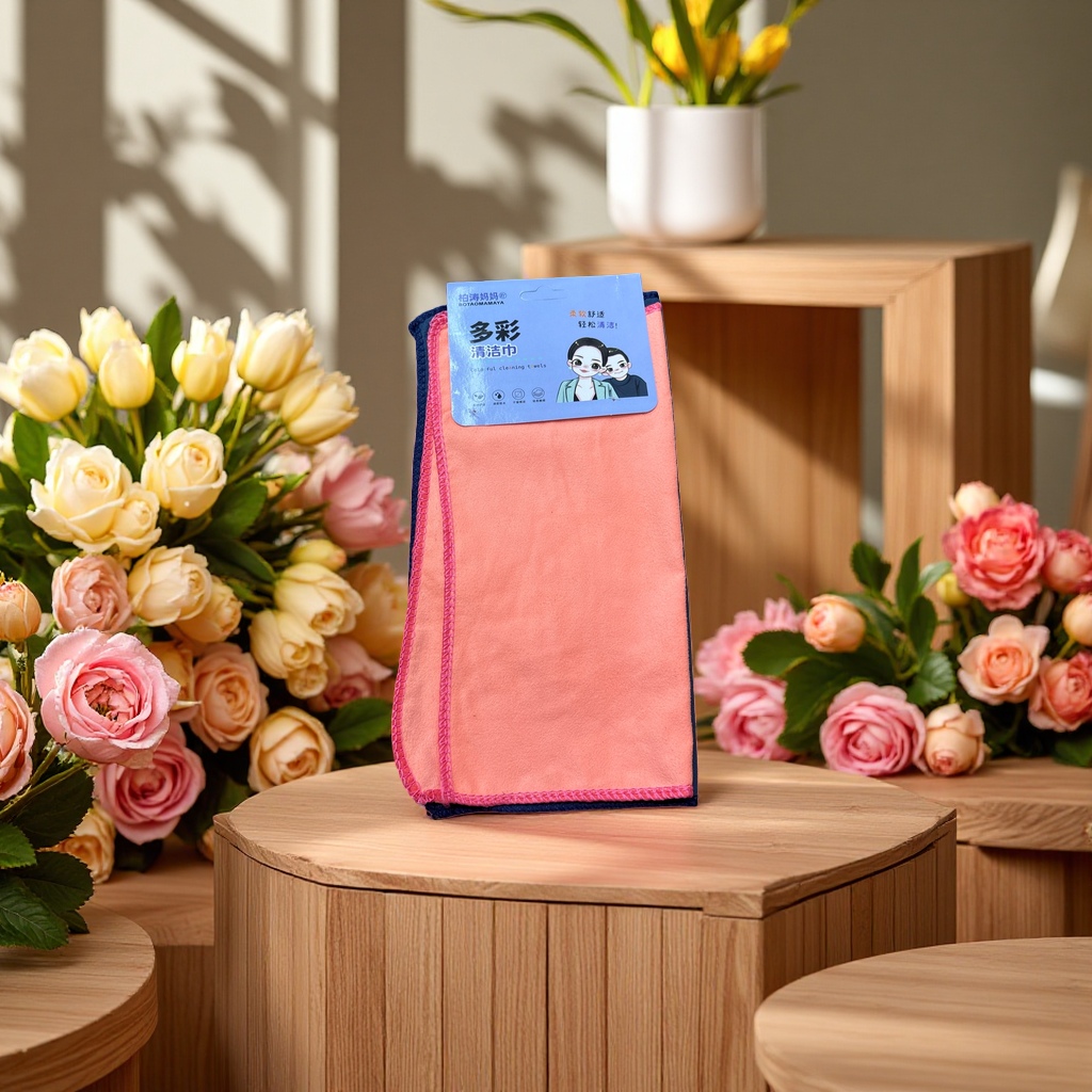 Multi-color cleaning wipes, multi-functional stain removal, flexible and non-shedding, household wet wipes, wiping tissues details Picture