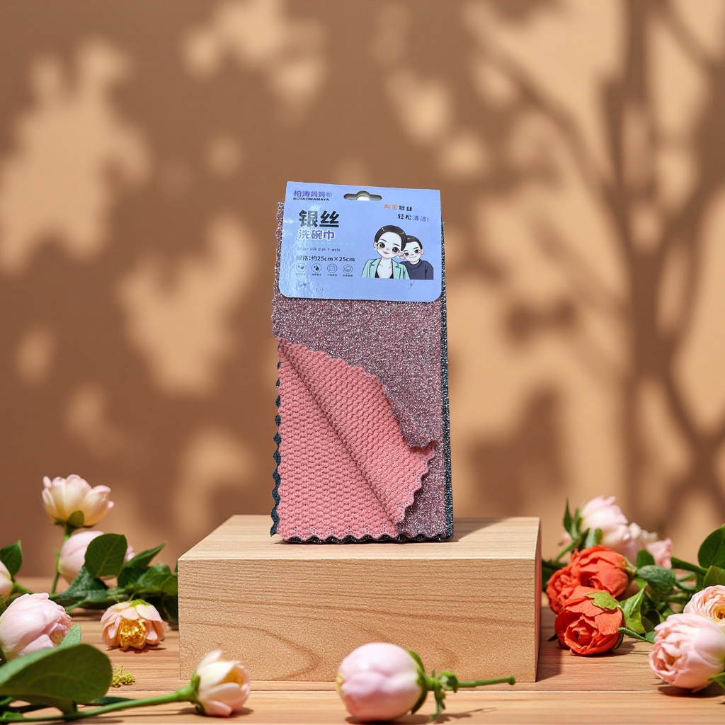 Kitchen-specific dishcloth for removing grease, durable and non-flaky, thickened large size 160604175 details Picture