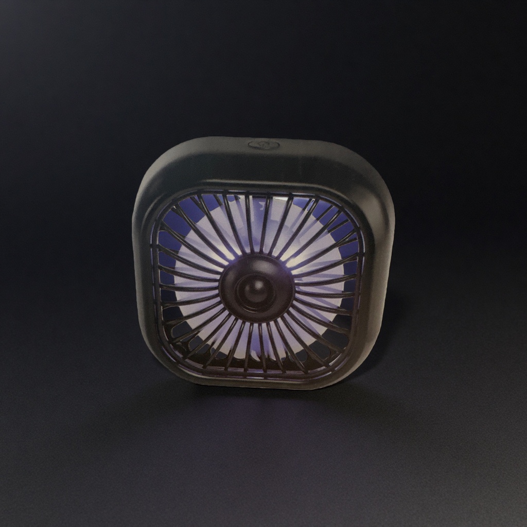 车载出风口迷你风扇降温除湿便携式小风扇车内通风