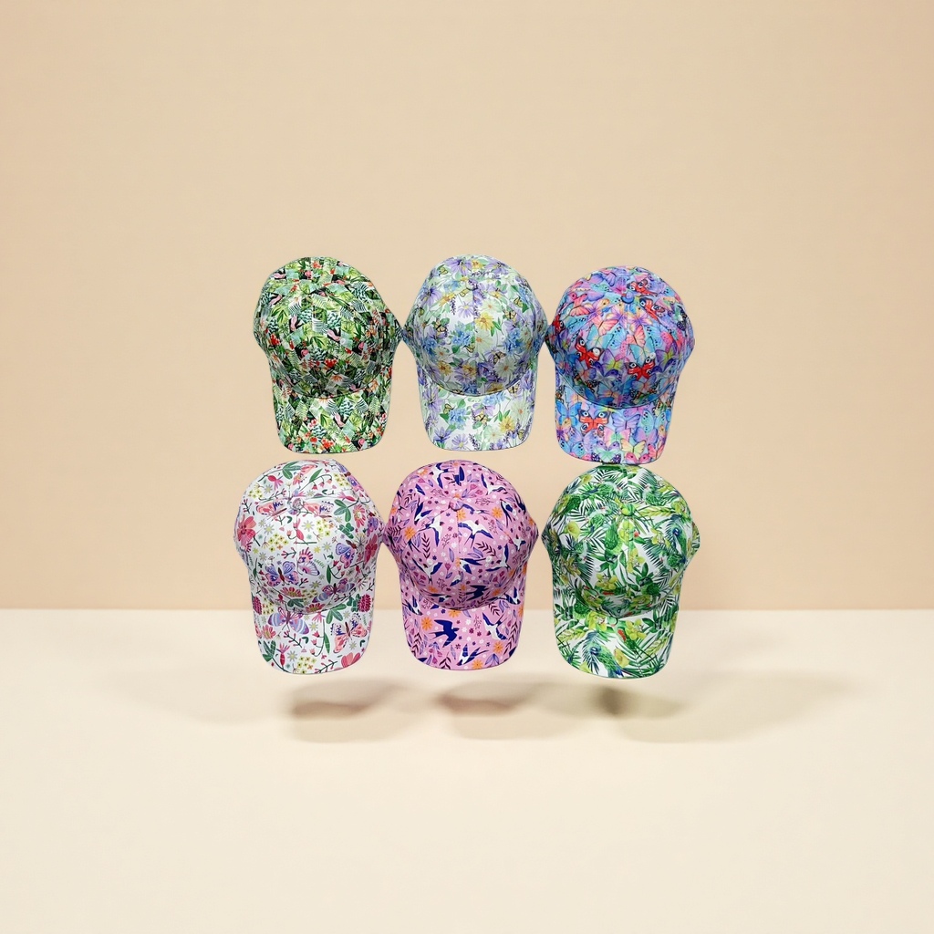 European and American printed baseball caps, popular and versatile baseball caps for both men and women in foreign trade, outdoor sun protection caps Application Scenario