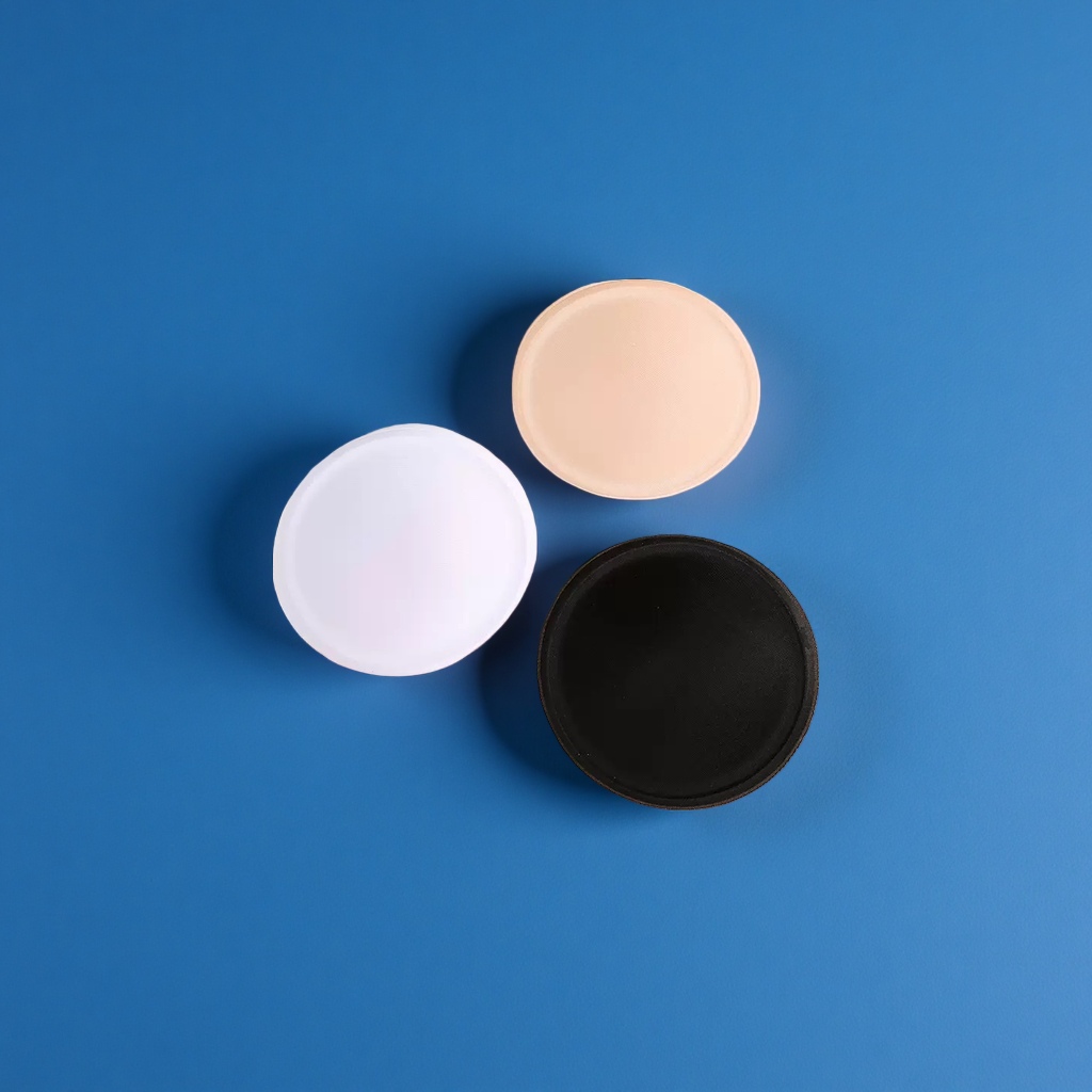 绵毛边圆形胸垫柔软透气无痕支撑加厚款