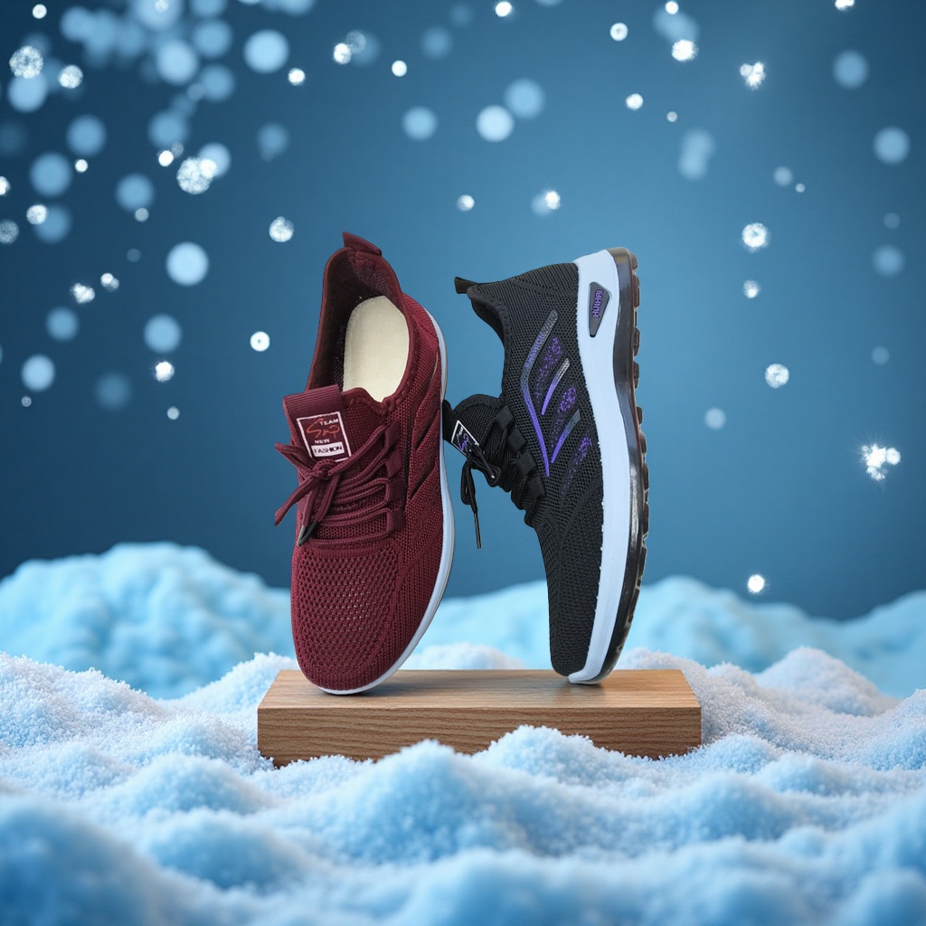 Men's dad shoes are breathable, comfortable, anti-slip and casual sports shoes with patterns details Picture