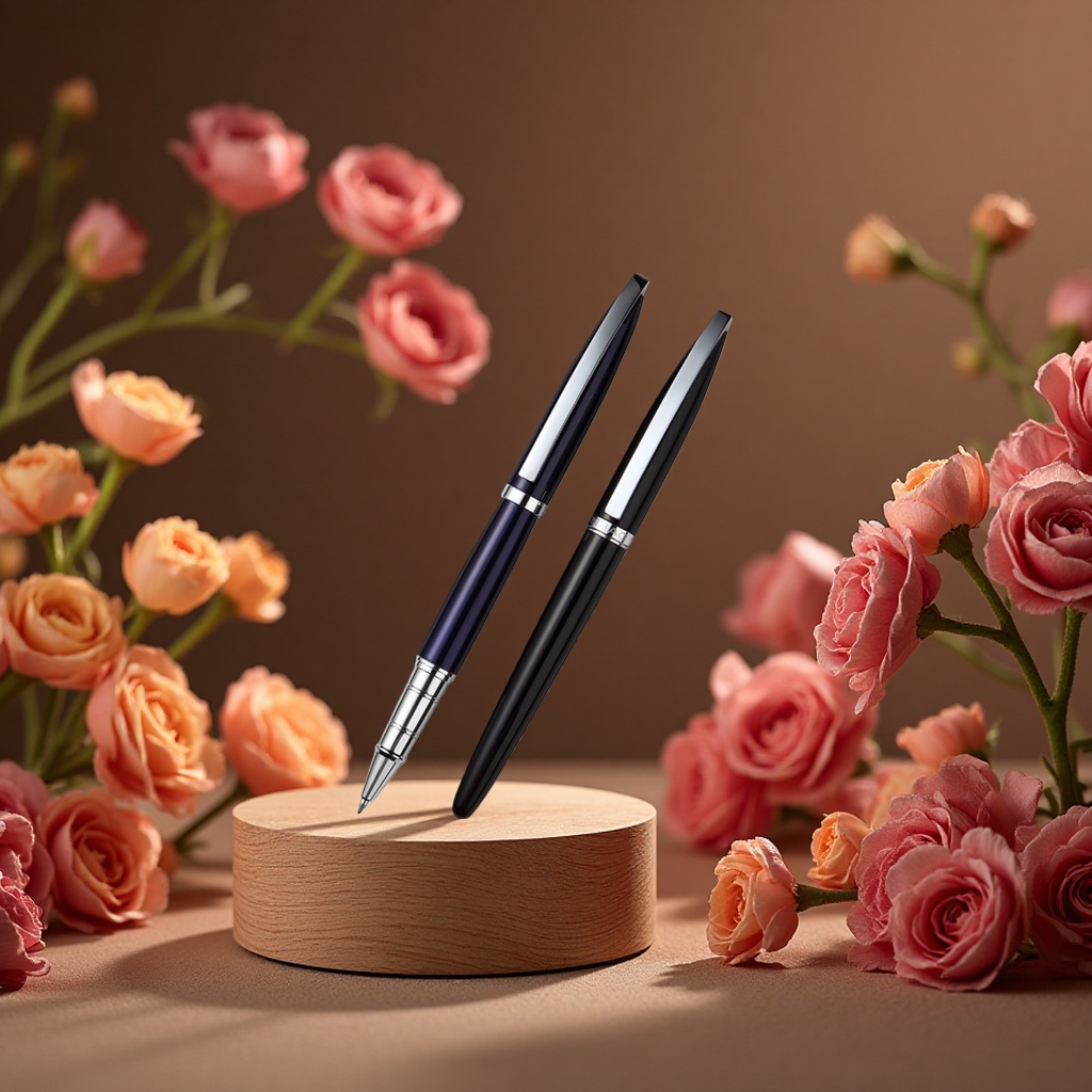 Customized business office signature pens, advertising gifts, and metal pens detail image 4
