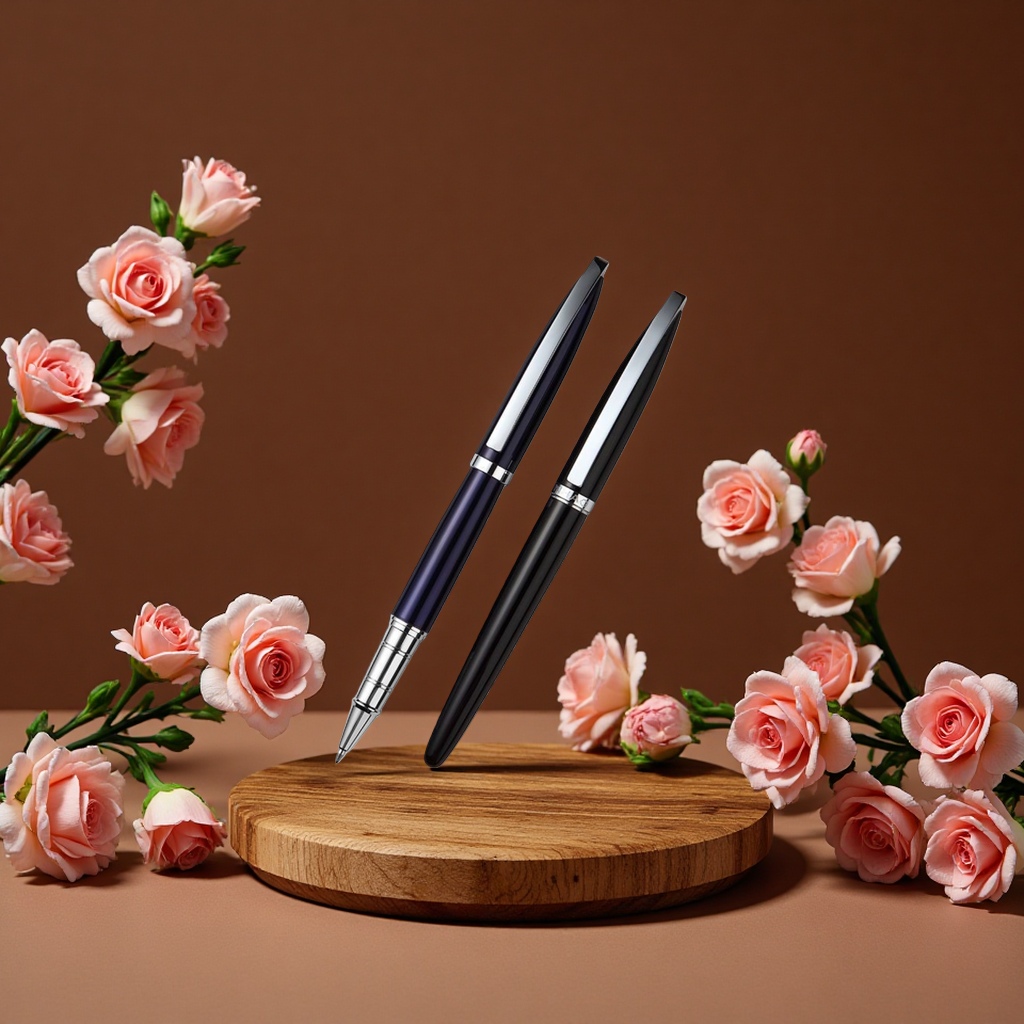 Customized business office signature pens, advertising gifts, and metal pens detail image 1