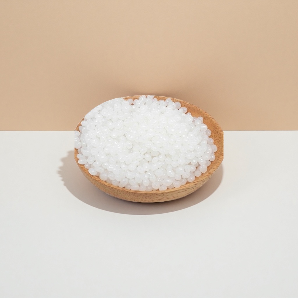 珍珠棉专用热熔胶粒高粘不发黄无胶丝EPE异型热熔颗粒胶产品图