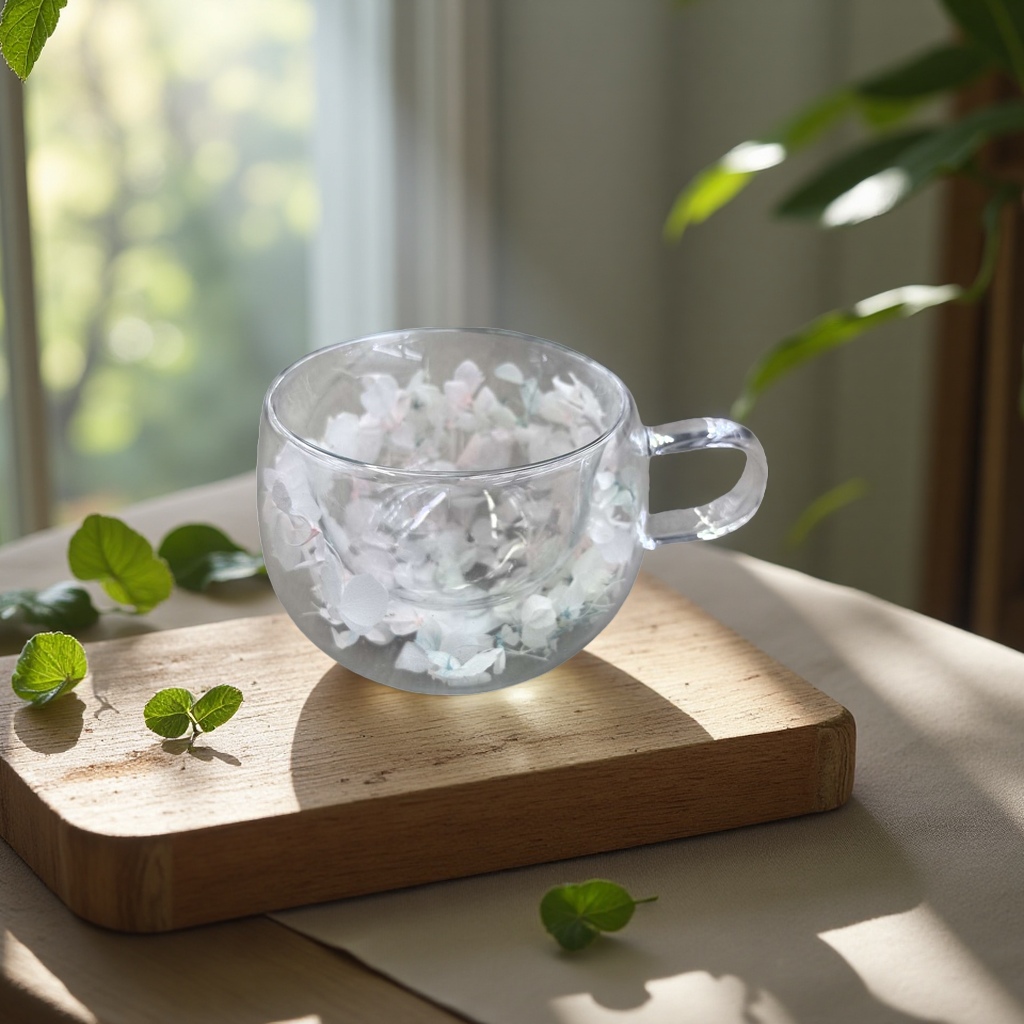 Green apple glass cup thermos, 180ml, made of glass, portable and durable, large capacity, 145708417 Application Scenario