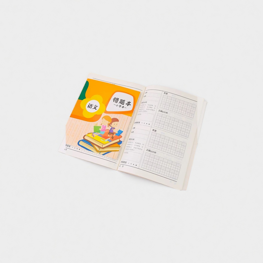 ونسخة صغيرة من كتاب التلميذ الابتدائي تحتوي على غراء اللغة الانكليزية في اللغة الانكليزية details Picture