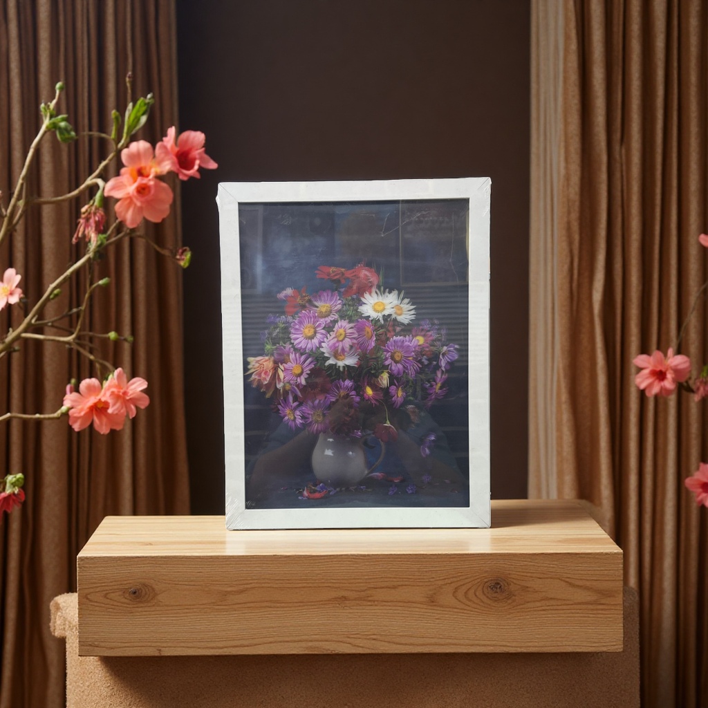 Three-dimensional painter's home decorative paintings, living room and bedroom hanging paintings, artistic paintings, decorative paintings Application Scenario