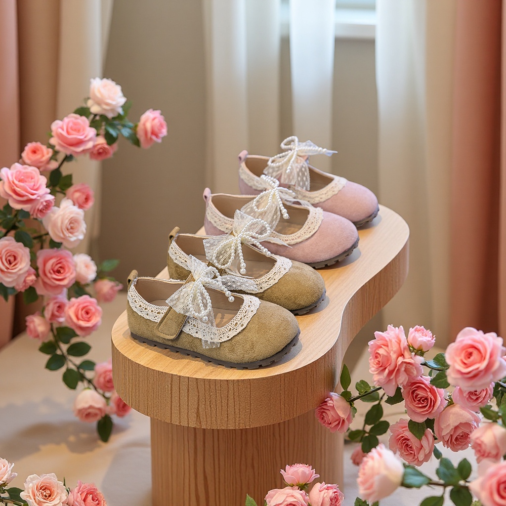 Children's shoes, leather shoes, doll shoes, comfortable, breathable, lightweight and casual shoes Specification image