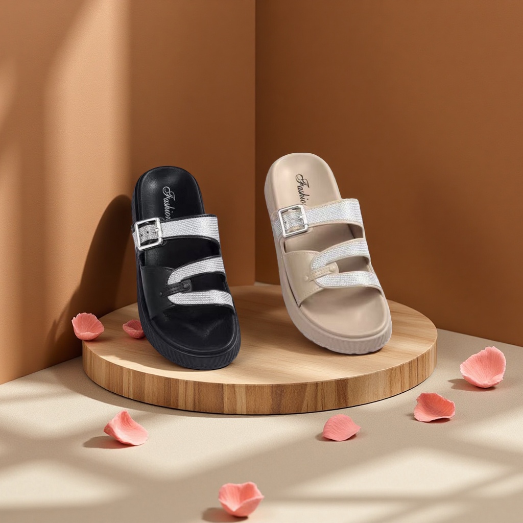 Verano mujer antideslizante transpirable cómodo zapatillas para el hogar con estilo de perforación
