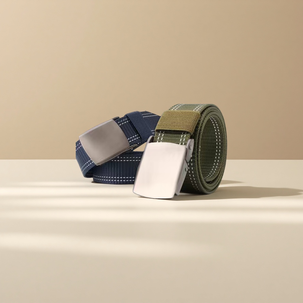 Fashionable leather belt, casual business, simple and versatile, classic men's style