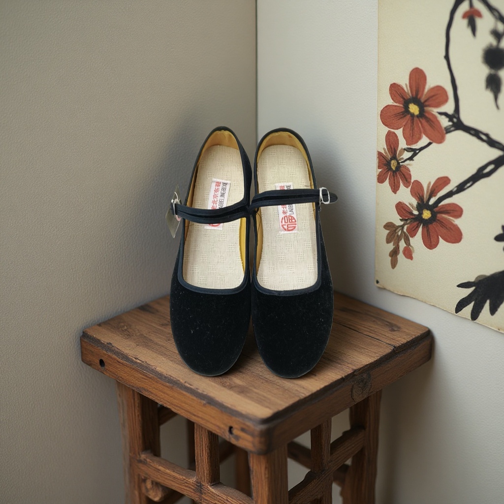 The old Beijing cloth shoes women's summer casual camouflage shoes are comfortable and breathable Specification image
