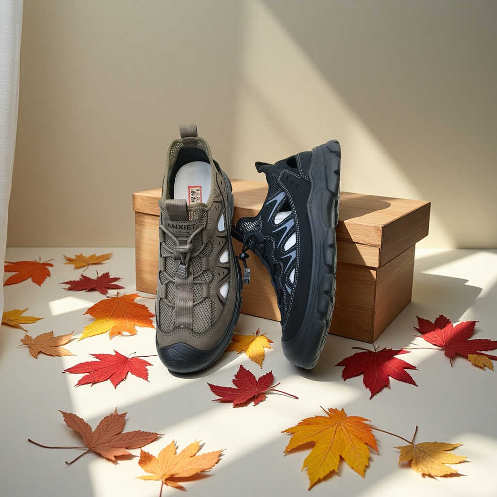 Men's sports shoes: comfortable, breathable, casual shoes, hiking shoes, breathable style Specification image